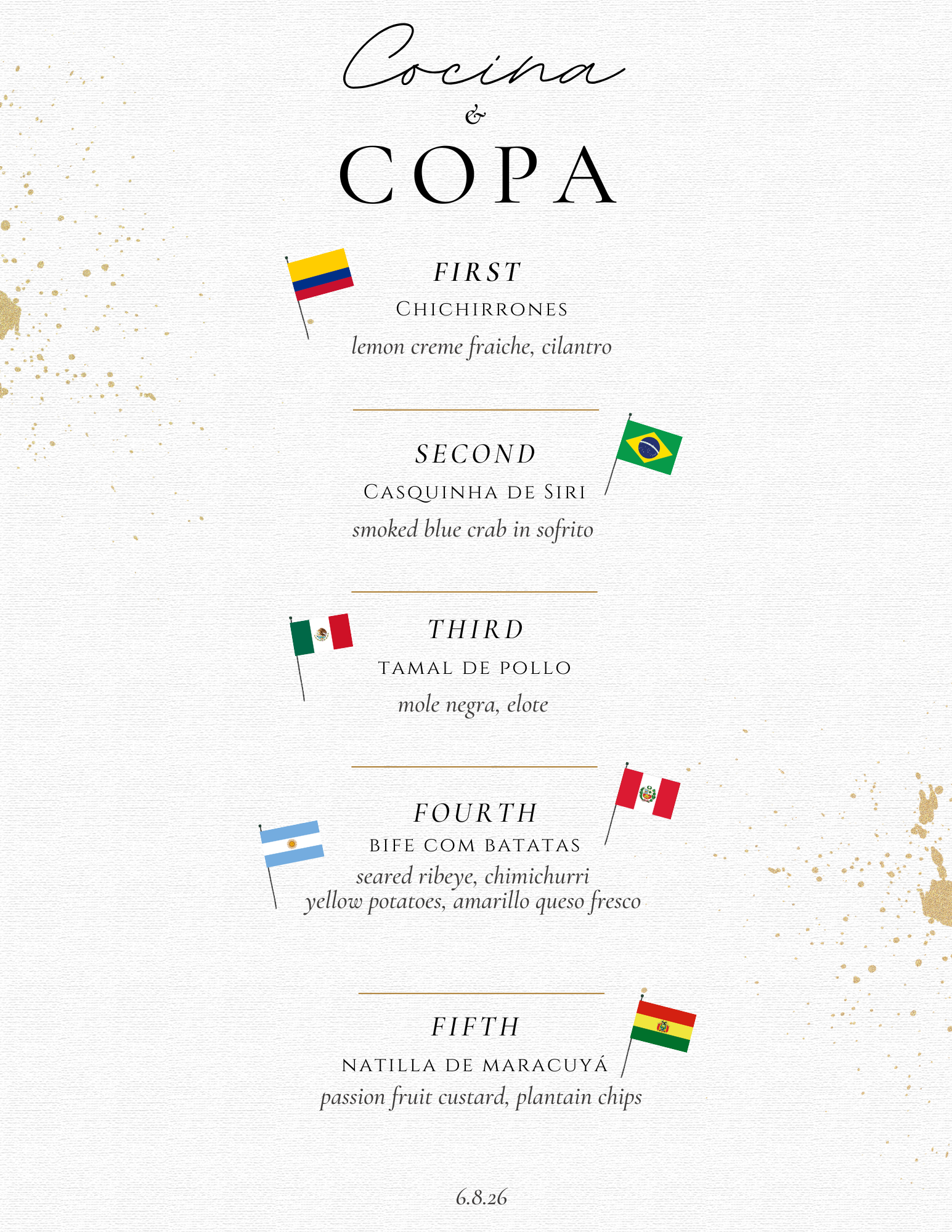 Latin American Wine Dinner