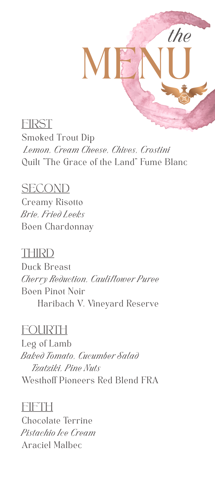 8.24.26 Copper Cane Wine Dinner